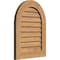 Ekena Millwork Round Top Gable Vnt Non-Functional Western Red Cedar Gable Vnt w/Decorative Face Frame, 22"W x 28"H GVWRT22X2802SDUWR - alternate 2